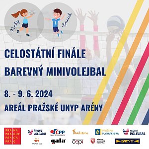 Celostátní finále barevného minivolejbalu 2024 - Praha